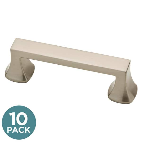 Liberty Mandara 3 in. (76 mm) Satin Nickel Drawer Pull (10-Pack)