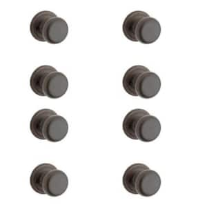 Juno Venetian Bronze Passage Hall/Closet Door Knob (8-Pack)