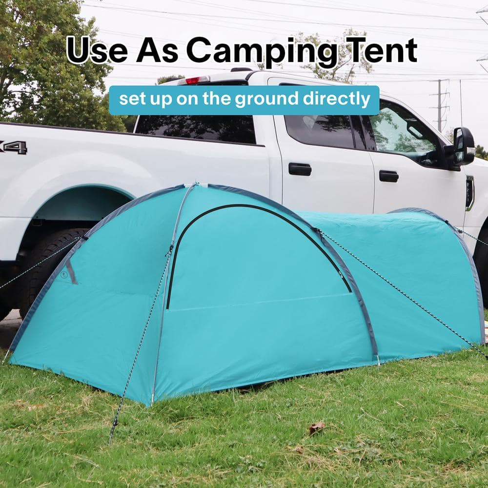 Blue Pop-Up 5-Person Four-Season Camping Tent