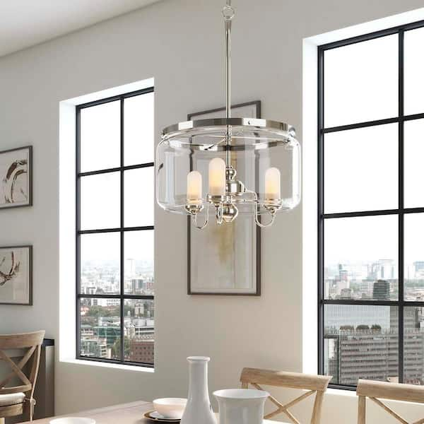 Modern Forms - PD-42715R-PN - LED Chandelier - Hookah - Polished Nickel