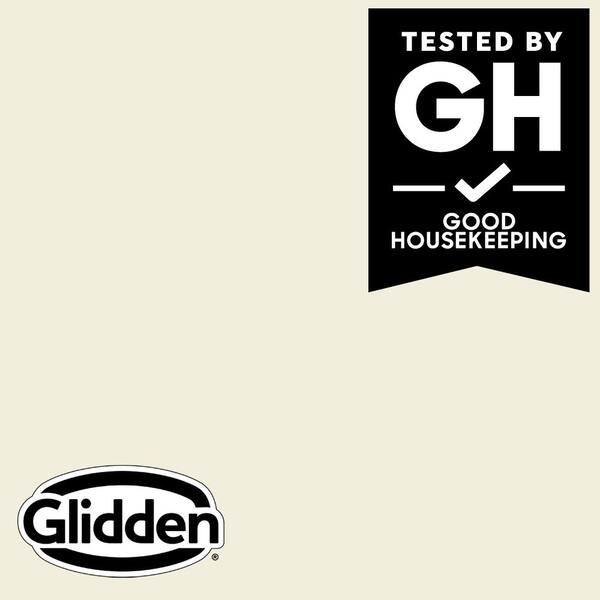 Glidden Premium 1 qt. PPG1092-1 Queen Anne's Lace Semi-Gloss Interior Latex Paint