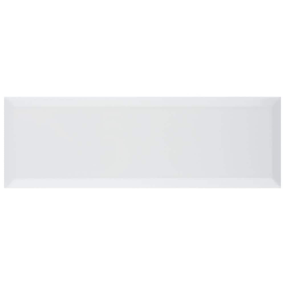 Merola Tile Santorini Loft Blanco 4 in. x 4-7/8 in. Ceramic Wall Take ...