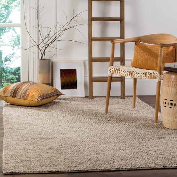 Natura 11 ft. x 11 ft. Square Beige Gradient Area Rug
