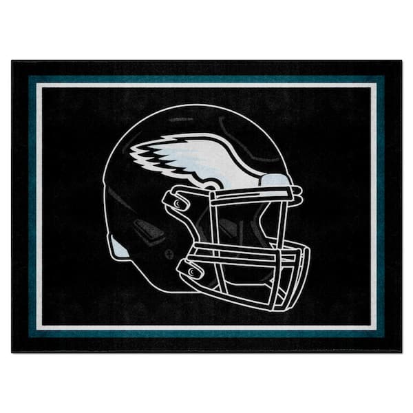 FANMATS Philadelphia Eagles 8ft. x 10 ft. Plush Area Rug