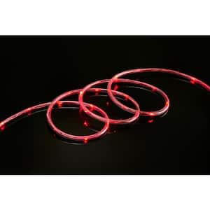 16 ft. 80-Light Red LED Mini Rope Light
