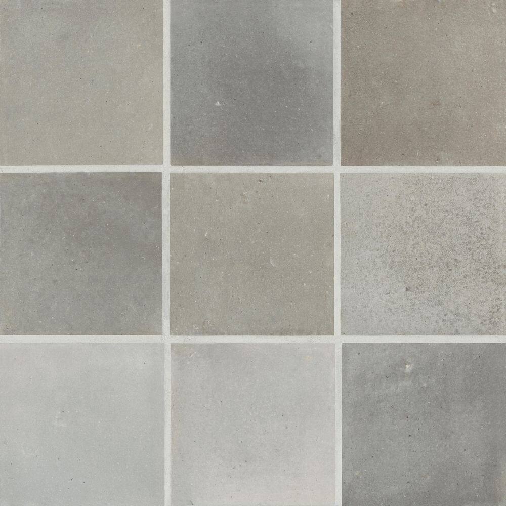 Sample-Celine 4 in. x 4 in. Matte Porcelain Tile in Greige price history on PriceWatchPro