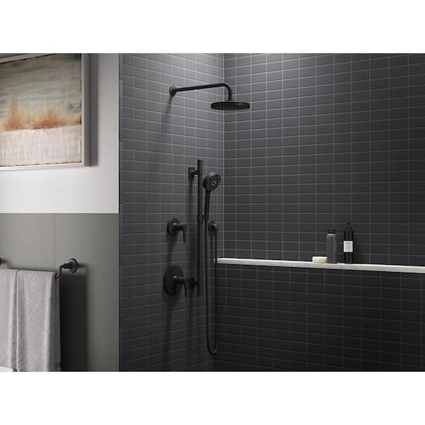 Awaken Showering Kit 2.5 GPM in Matte Black