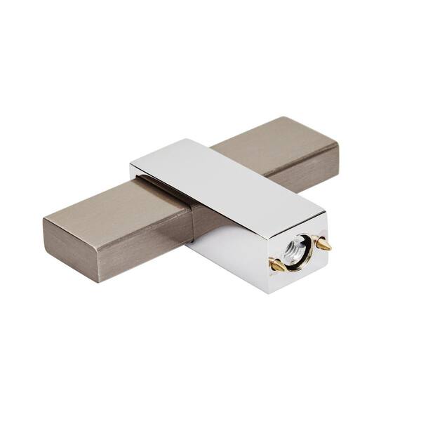 Amerock Mulino 2-3/8 in. (60mm) Modern Black Brushed Nickel