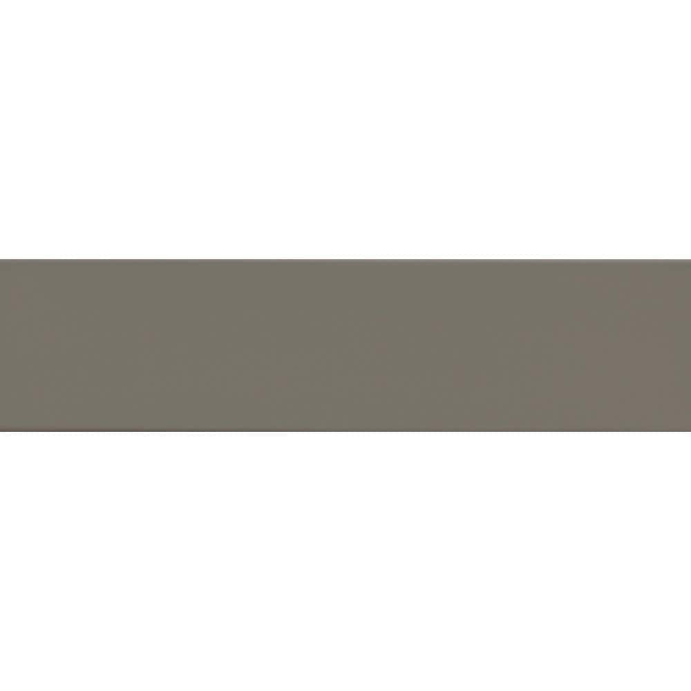 Taupe 4" x 16" Glossy Ceramic Subway Wall Tile