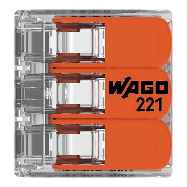 WAGO 20-10 AWG 3-Wire Splicing Connector - 30 Pack at Menards®