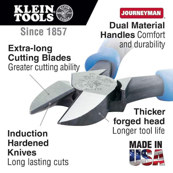Klein Tools 9 in. Journeyman Heavy Duty Diagonal Cutting Pliers