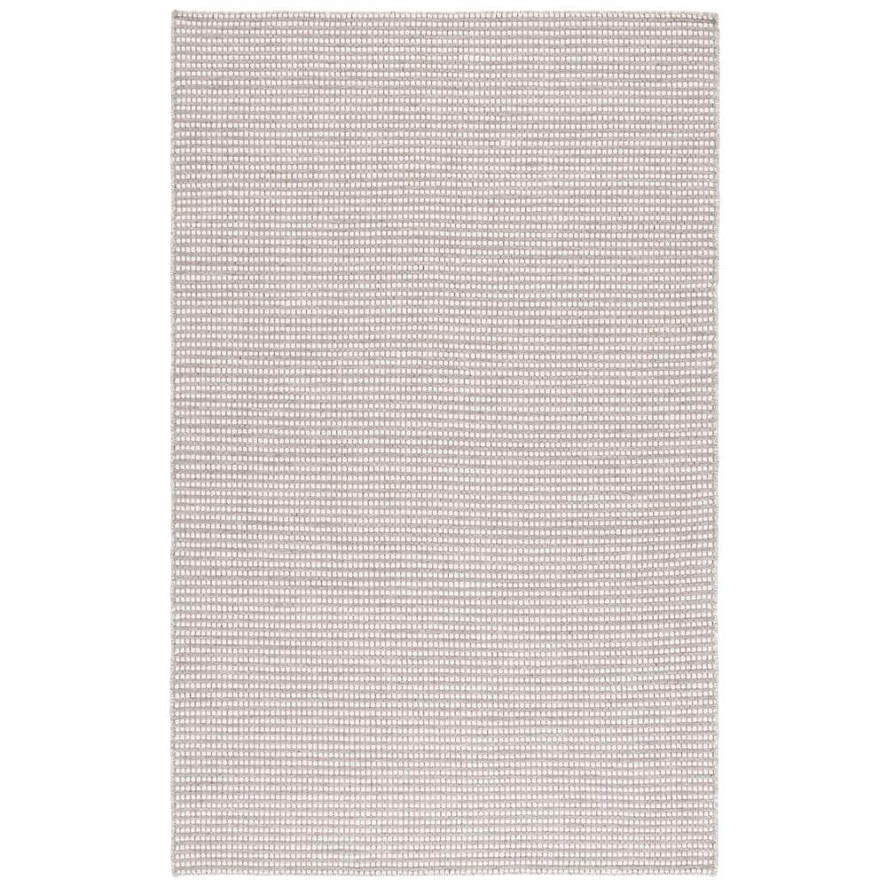 Natura 9 ft. x 12 ft. Gray/Ivory Solid Weave Area Rug price history on PriceWatchPro
