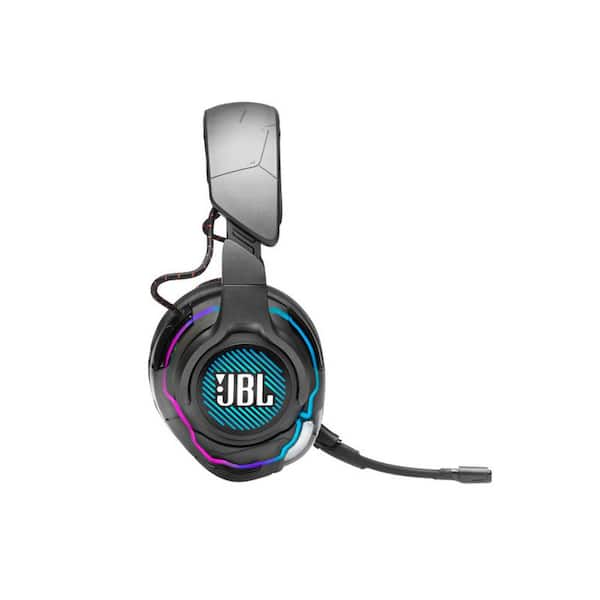 Begge anspændt Parametre JBL Quantum One Wired Over-Ear NC Headtracking Headset in Black  JBLQUANTUMONEBK - The Home Depot