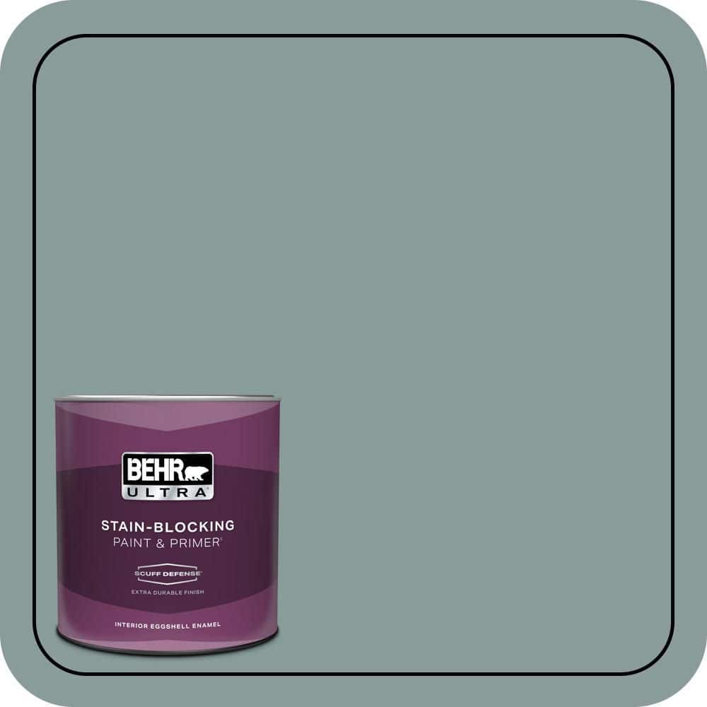 1 qt. Home Decorators Collection #HDC-AC-23 Provence Blue Extra Durable Eggshell Enamel Interior Paint & Primer price history on PriceWatchPro