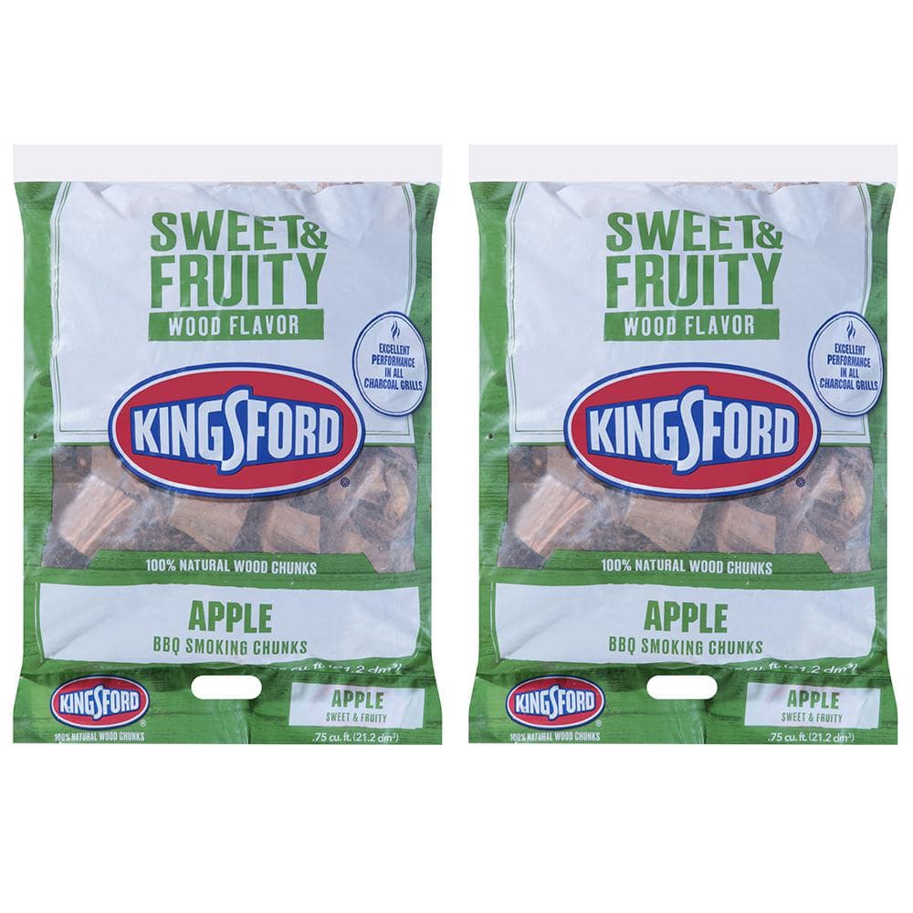 .75 cu ft Apple Wood Chunks (2-Pack) price history on PriceWatchPro