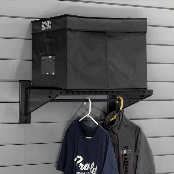 Proslat Stealth Heavy Duty Metal Shelves 24 in. W x 16 in. D in