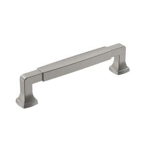 Stature 5-1/16 in. (128mm) Classic Satin Nickel Bar Cabinet Pull