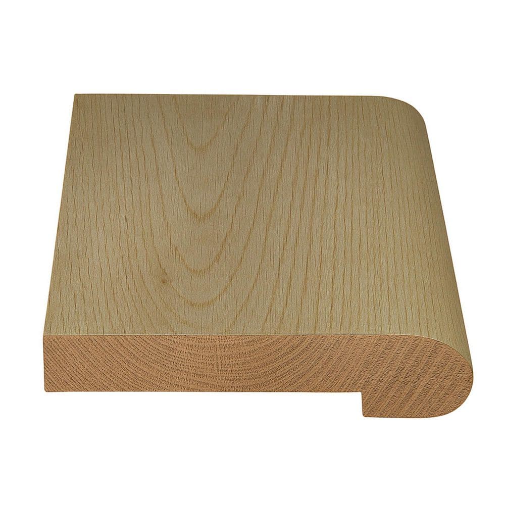 Cassian 3/8 in. Thick x 2-3/8 in. Width x 78 in. Length Flush Stair Nosing European White Oak Hardwood Trim price history on PriceWatchPro