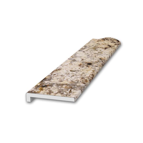 FlexStone 3 in. x 95 in. Standard Trim with 3/8 in. Lip in Golden Beaches