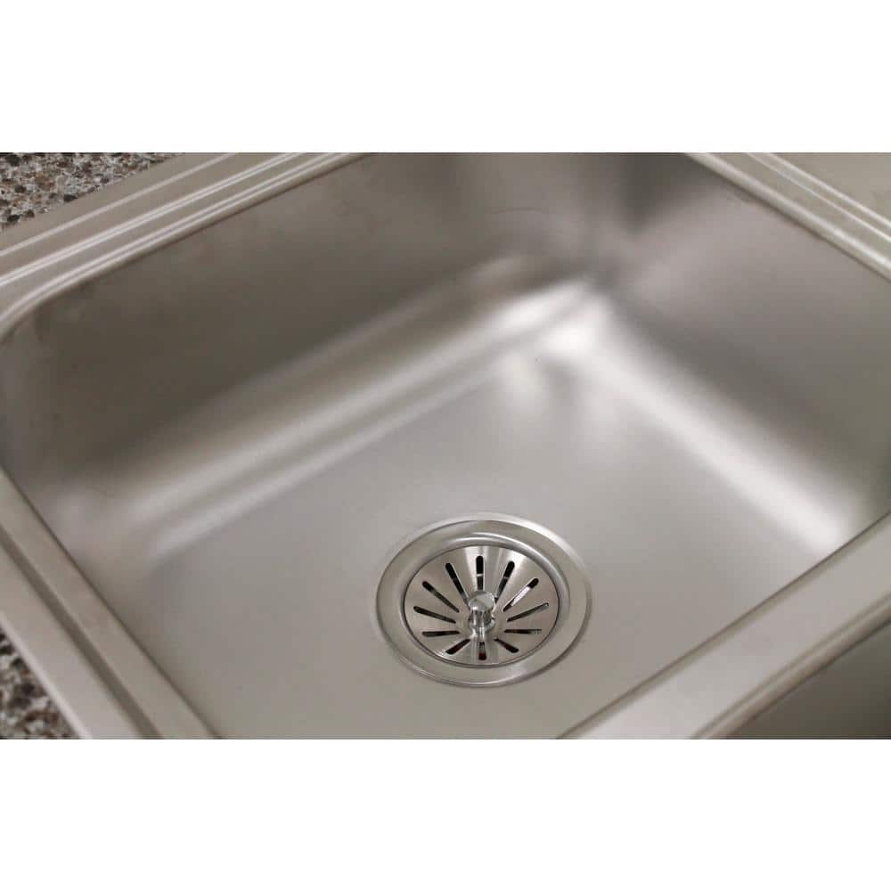 Keeney Stainless Steel Kitchen Sink Strainer with Brass Shank