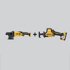 Atomic 20-Volt Maximum Cordless Brushless Compact Reciprocating Saw Kit and 5 in. Variable Speed Random Orbit Polisher