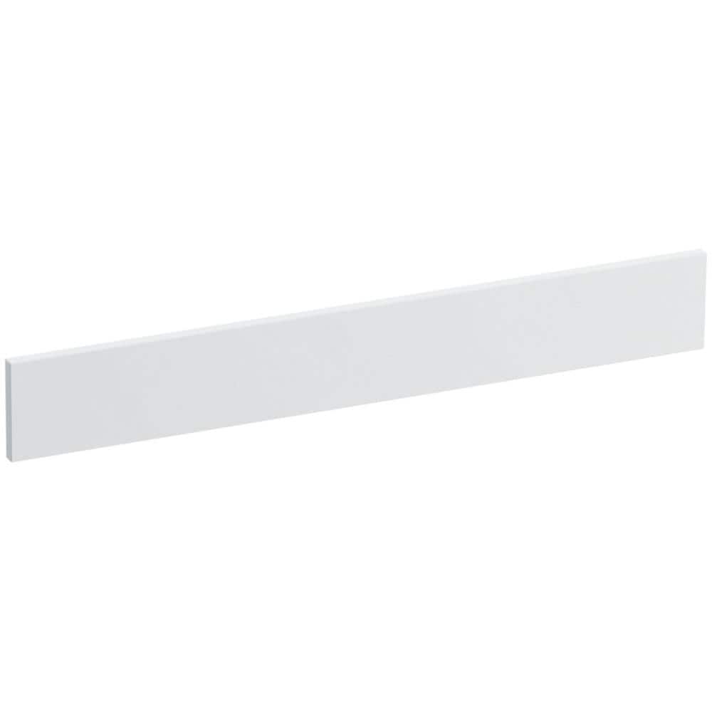 White Expressions Solid Surface Backsplash Kit
