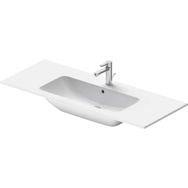 19.25 in. W x 48.38 in. D Ceramic Vanity Top in White