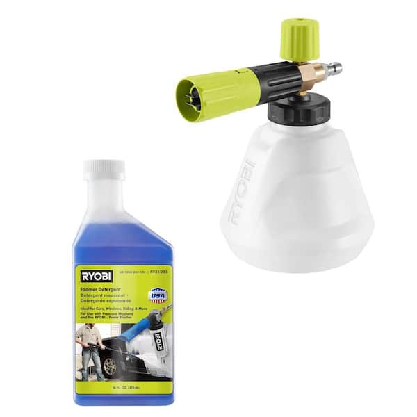 Premium Pressure Washer Foam Blaster with 16 oz. Detergent Refill