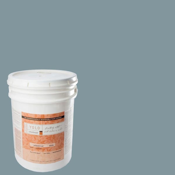 YOLO Colorhouse 5-gal. Water .05 Flat Interior Paint-DISCONTINUED