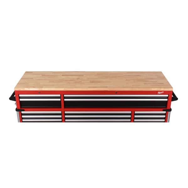 Milwaukee High Capacity 72 in. W x 22.1 in. D 18-Drawer Mobile