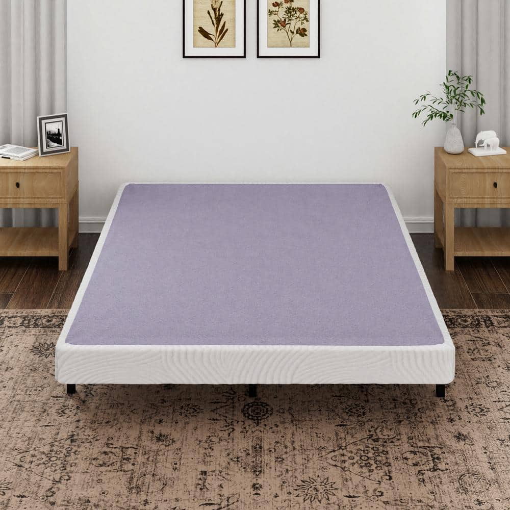King Size Bamboo Box Spring with Elastic Fabric Cover