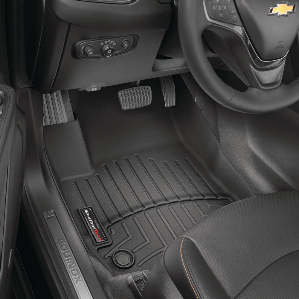 WeatherTech Black Front Floorliner/Hyundai/Santa Fe/2007 - 2012/Fits ...