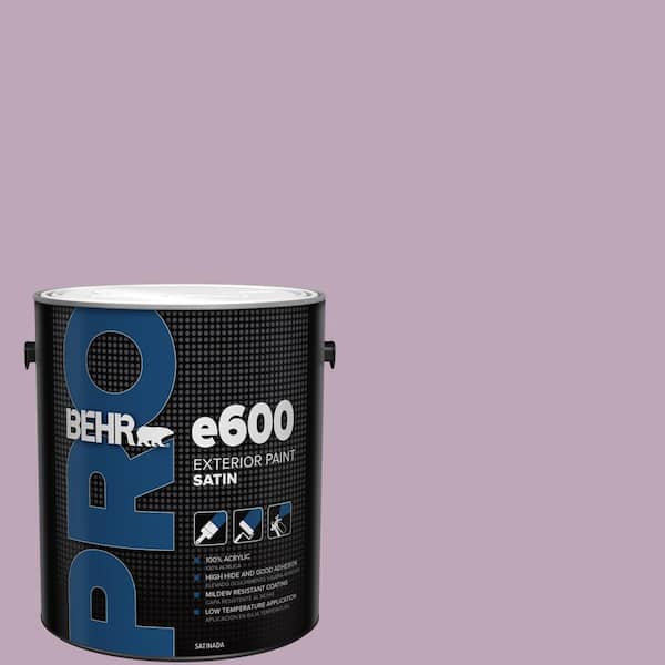 BEHR PRO 1 gal. #680F-4 Soft Heather Satin Exterior Paint