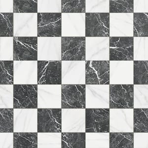 Merzoni Checker Ruzzini 13 in. x 13 in. Porcelain Floor and Wall Tile (12.0 sq. ft./Case)