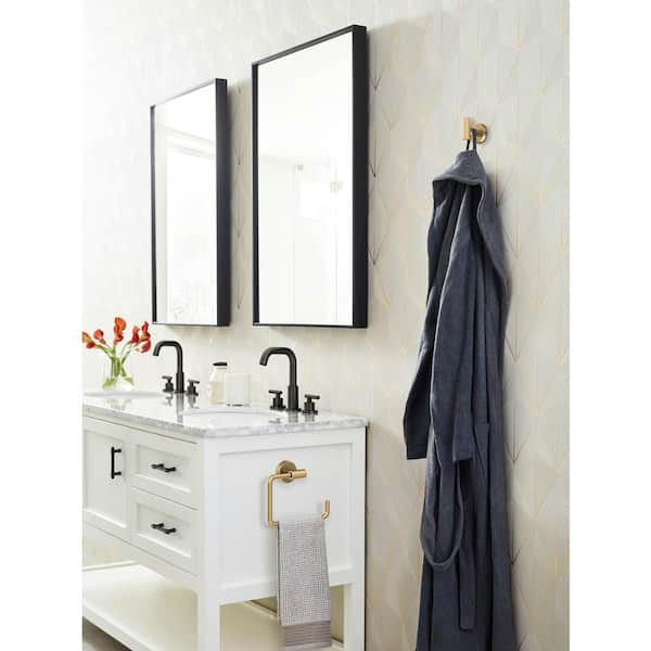 Destine 3 in. (76mm) Modern Matte Black Bar Cabinet Pull