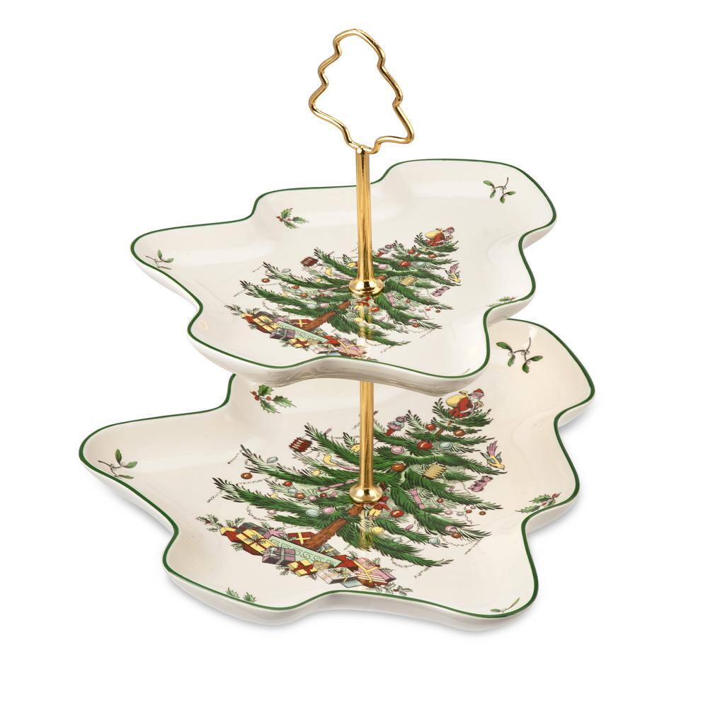 Spode Christmas Tree 2 Piece Loaf Pan