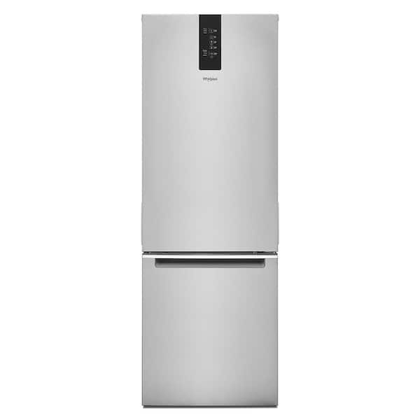 Whirlpool Bottom Mount Fridge (WRB533CZJZ) - Fingerprint-Resistant Stainless Finish Whirlpool Bottom Mount Fridge (WRB533CZJZ) - Fingerprint-Resistant Stainless Finish