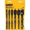 Dewalt dw1587 6 discount piece spade bit set