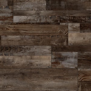 Driftwood 12 MIL x 9 in. W x 60 in. L Waterproof Click Lock Luxury Vinyl Plank Flooring (1166.88 sq. ft./pallet)