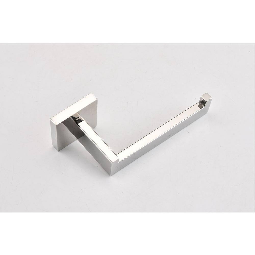 Chrome 8-Piece Stainless Steel Bathroom Hardware Set