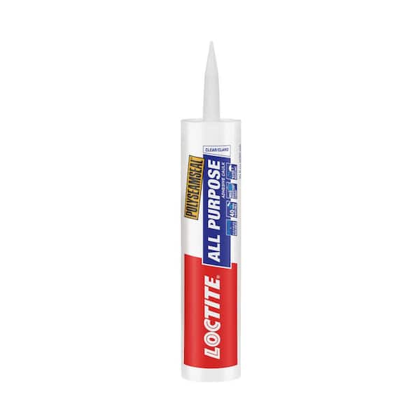 Loctite Polyseamseal All Purpose 10 oz. Latex Adhesive Caulk Sealant Clear Cartridge (each)