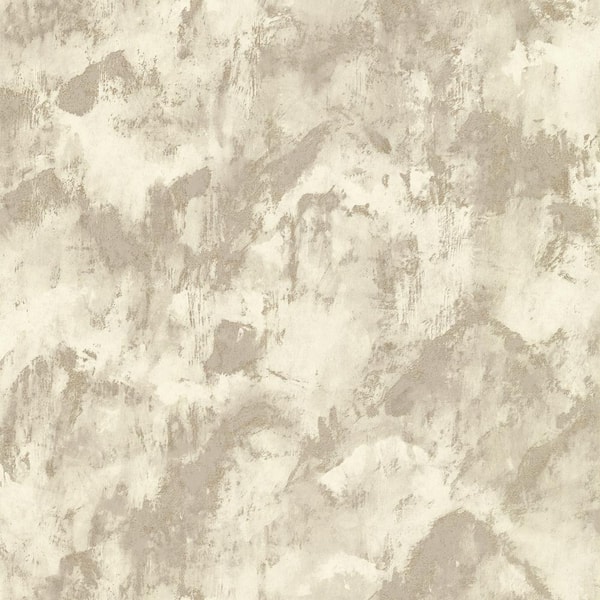 A-Street Prints Toula Bronze Abstract Non Woven Paper Non-Pasted Metallic Wallpaper