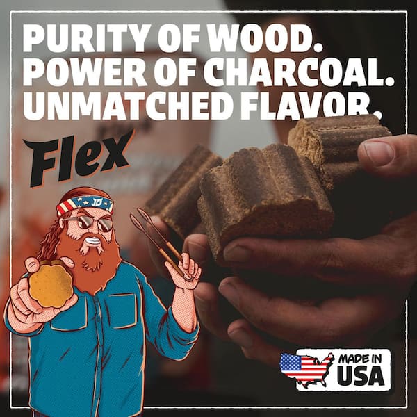 JEALOUS DEVIL 14 lbs. Flex Hardwood Grilling Briquettes 100% All