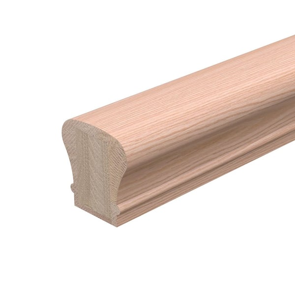 Stair Parts 6010 8 ft. Unfinished Red Oak Bending Handrail