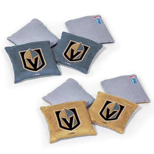 Wild Sports Las Vegas Golden Knights 16 oz. Dual-Sided Bean Bags (8-Pack)