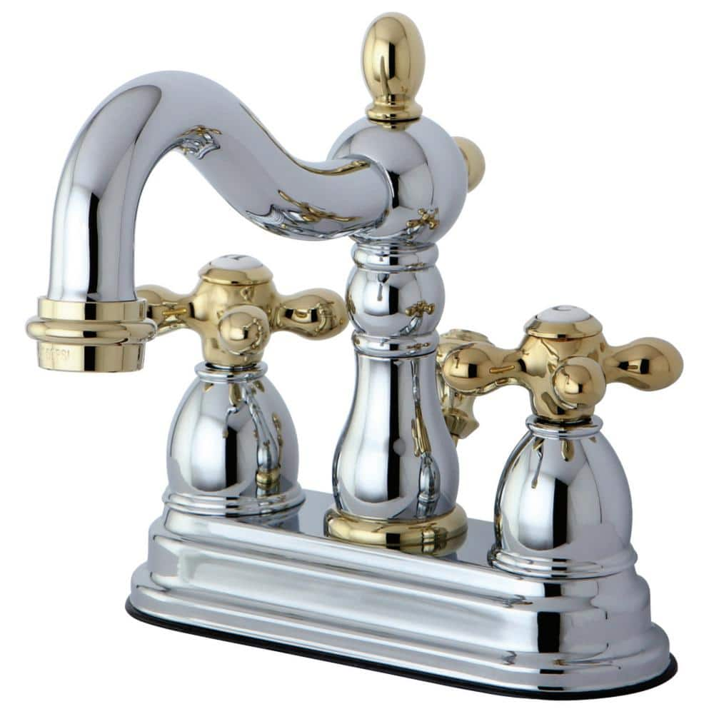 Polished Brass And Chrome Bathroom Faucets Everything Bathroom