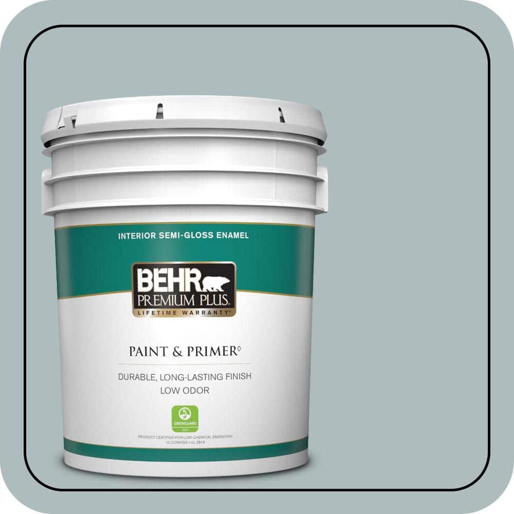 5 gal. Home Decorators Collection #HDC-CT-26 Watery Semi-Gloss Enamel Low Odor Interior Paint & Primer price history on PriceWatchPro