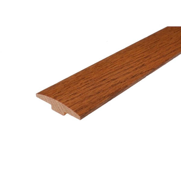 ROPPE Adelle 0.28 in. Thick x 2 in. Wide x 78 in. Length Matte Wood T-Mold Hardwood Triming
