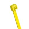 Unbranded 8 in. Standard 50 lbs. Tensile Strength UL 21S Rated Cable Zip Ties (Yellow) (100-Pack) GT-8STYL100