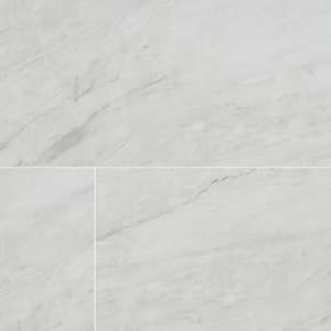 Franrivers Gray Onyx 24 in. W x 48 in. L Polished Porcelain Floor and Wall Tile (27 cases/432 sq. ft./pallet)